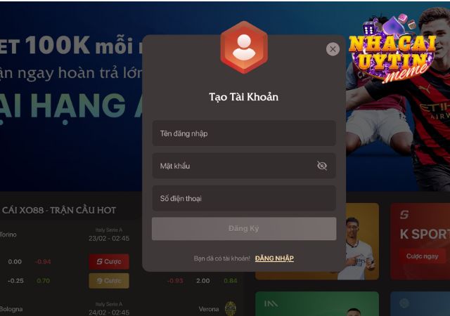 Hướng dẫn đăng ký tài khoản Xo88 chi tiết