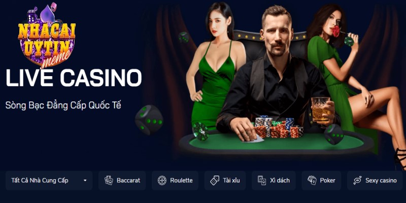 Các bước chơi Live casino Zbet