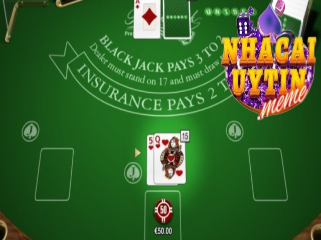 Chơi cá cược game bài Blackjack