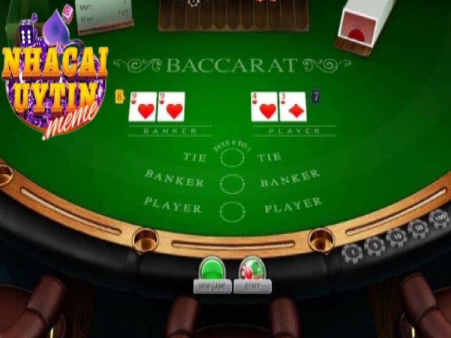 Game bài Baccarat tại Live casino Debet tỷ lệ thắng cao 