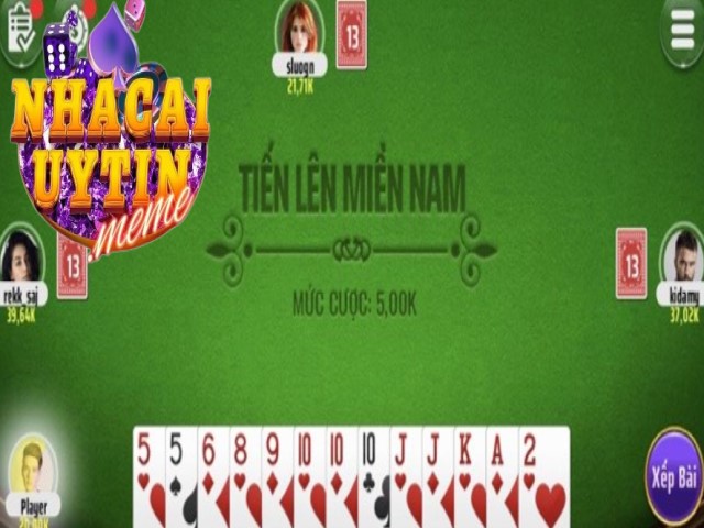 Tham gia Tiến lên miền Nam tại live casino 8kbet 