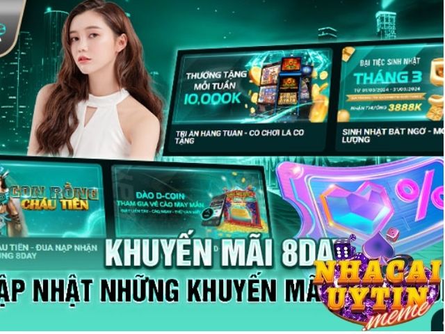 Tổng hợp khuyến mãi 8day