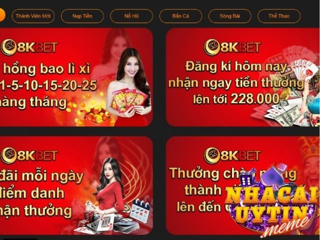 Mời bạn bè chơi nhận khuyến mãi 8kbet