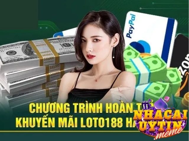 Nhận quà định kì từ khuyến mãi Loto188