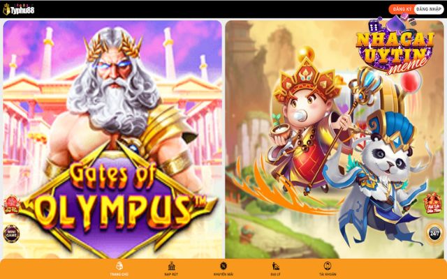 Slot dân gian siêu hay tại Typhu88