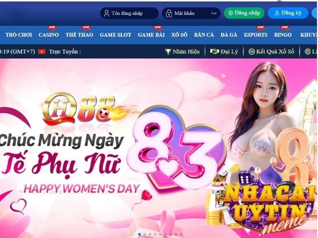 Tham gia slot game Qh88