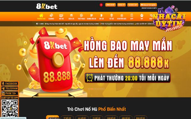 Thông tin nhà cái 8kbet