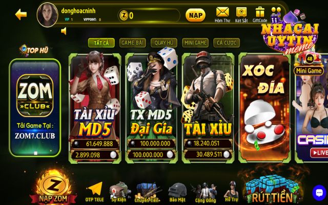 5 ưu điểm của Zomclub