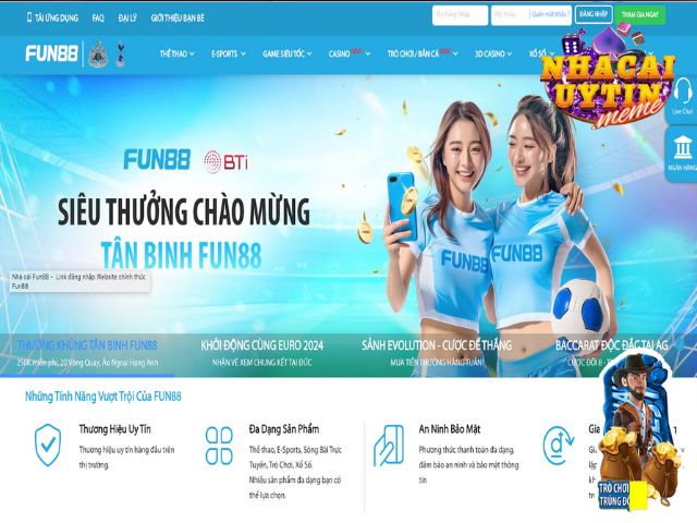 Fun88 - Thiên Đường Đặt Cược Hấp Dẫn Cho Mọi Người Chơi