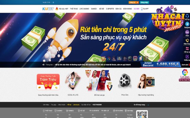 Giao dịch nhanh chóng tại Kubet