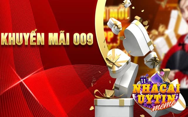 Đa dạng khuyến mãi tại 009 casino