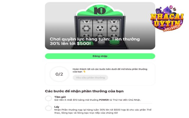 Khuyến mãi 10 Casino thưởng 5000 USD