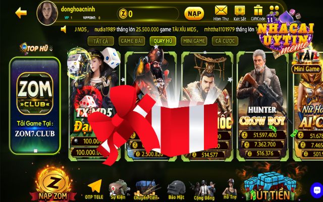 Khuyến mãi Zomclub khi chơi slot game