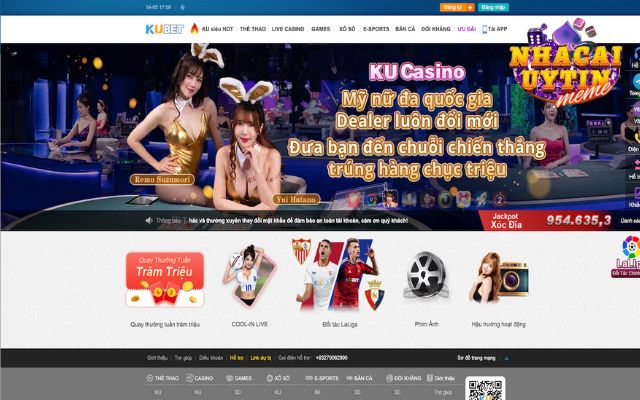 Kubet có giao diện thông minh