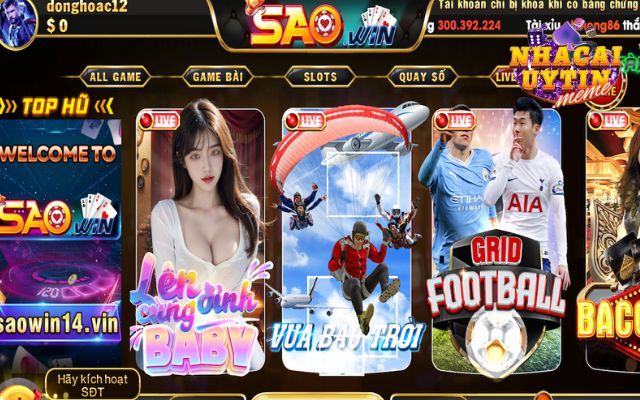 Live casino Saowin hiện đại