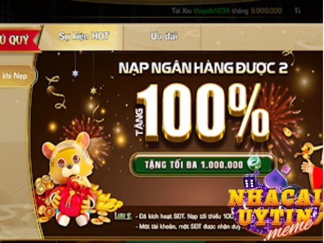 Nạp lần đầu nhận quà khủng