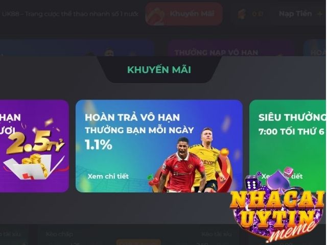 Nhận thưởng ngay khi nạp lần 2