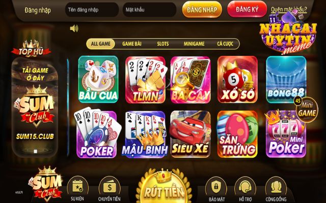 Nhiều game hay tại Sumclub