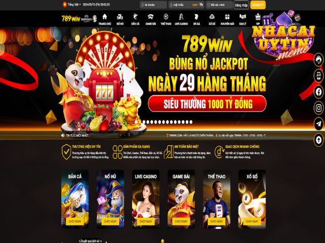 Review Nhà Cái Đổi Thưởng Trực Tuyến 789Win Chi Tiết Cho Người Chơi