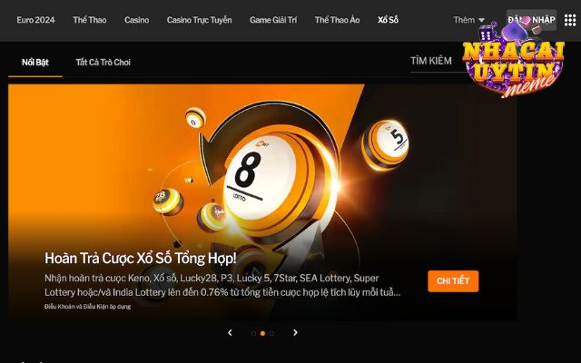 Sản phẩm xổ số hay tại 88Bet